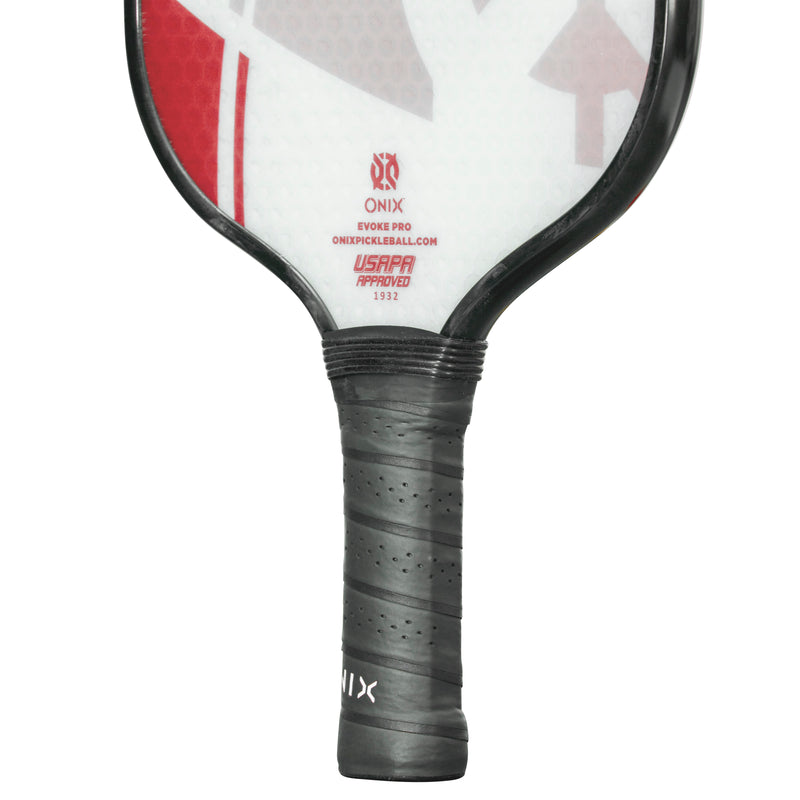 ONIX Composite Evoke Pro Pickleball Racquet - Red