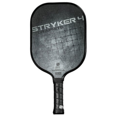 Graphite Stryker 4 Pickleball Paddle - Black, Polypropylene Honeycomb Core