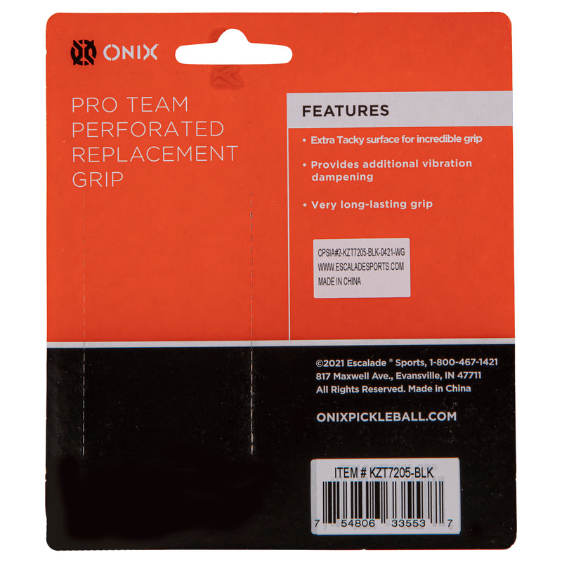 ONIX Perforated Replacement Grip — Black_2