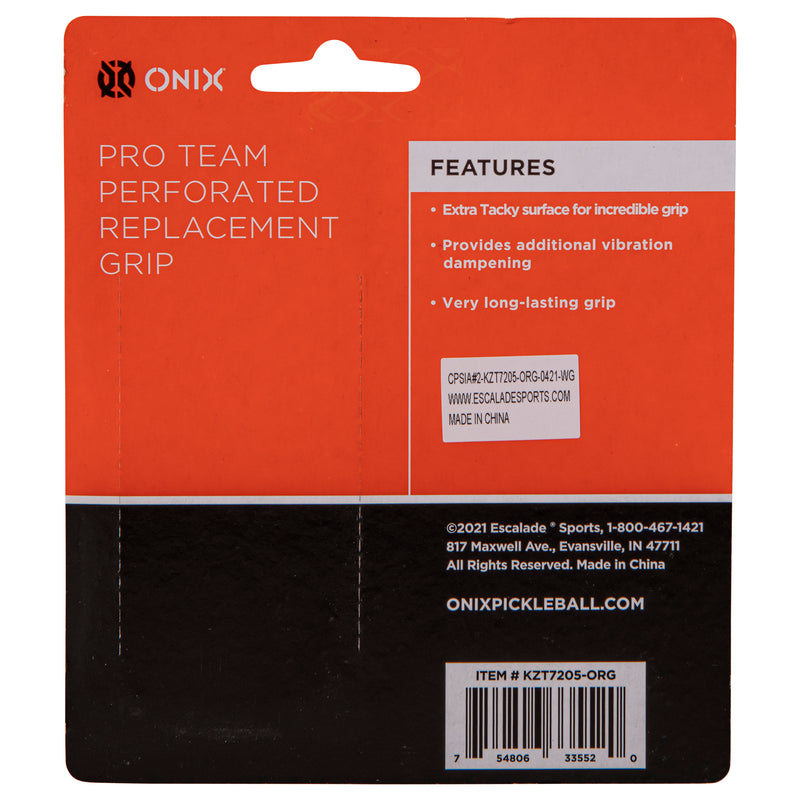 ONIX Perforated Replacement Grip — Orange_2