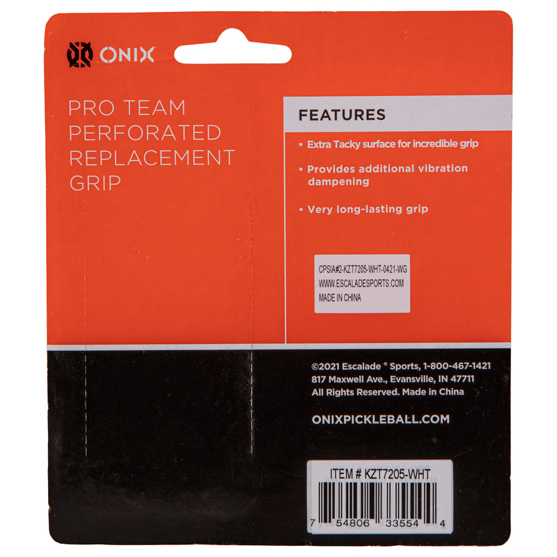 ONIX Perforated Replacement Grip — White_2