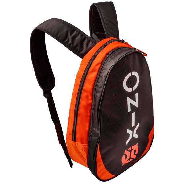 Adidas neon orange backpack top