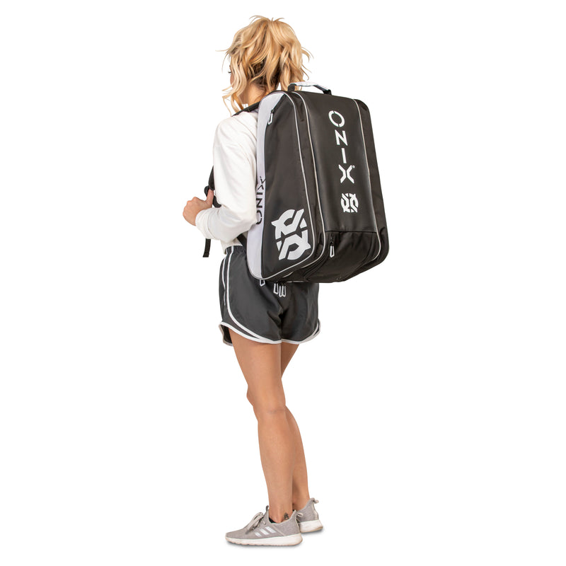 ONIX Pro Team Paddle Bag — White/Black_14