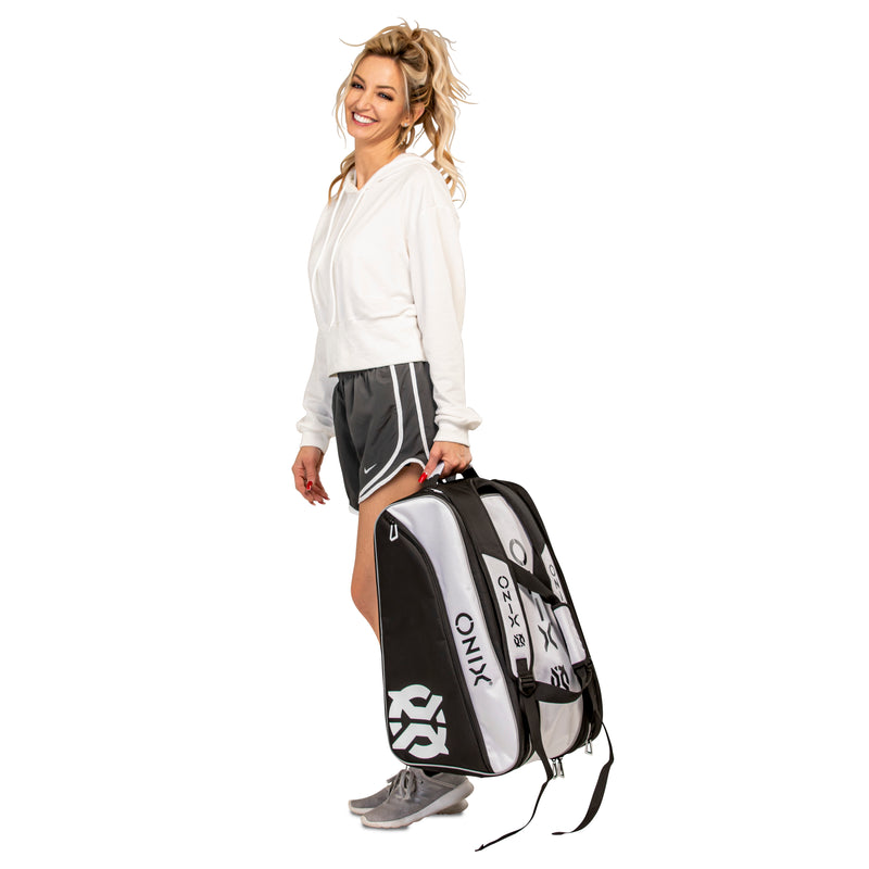 ONIX Pro Team Paddle Bag — White/Black_4