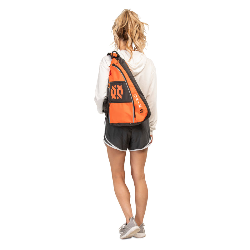 ONIX Pro Team Pickleball Sling Bag — Orange/Black_9