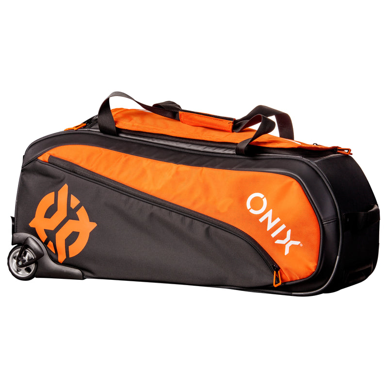 ONIX Pro Team Wheeled Duffel Bag — Orange/Black_6